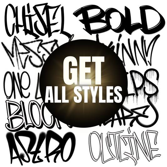 10 Graffiti Tag Pack